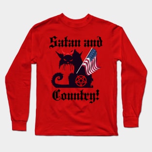 Satan and Country Long Sleeve T-Shirt